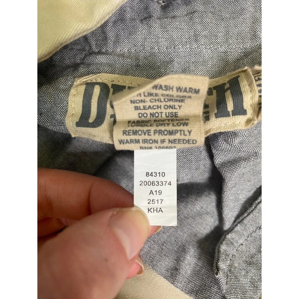 Duluth Trading Co Flex Ballroom Khakis Tan Mens 36x32 Slim Fit Casual‎ Straight